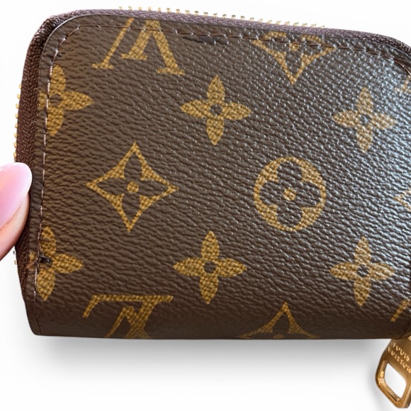 Monogram Mini Zip Coin Purse - Picture 2 of 5